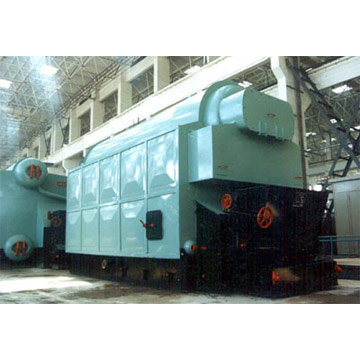 Steel hot water boiler 